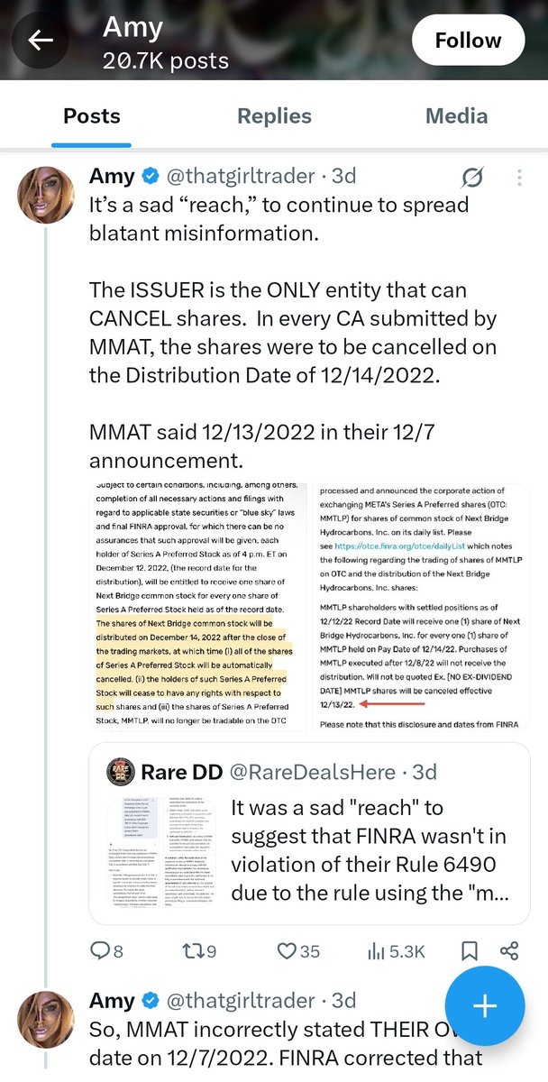 Rare DD tweet media