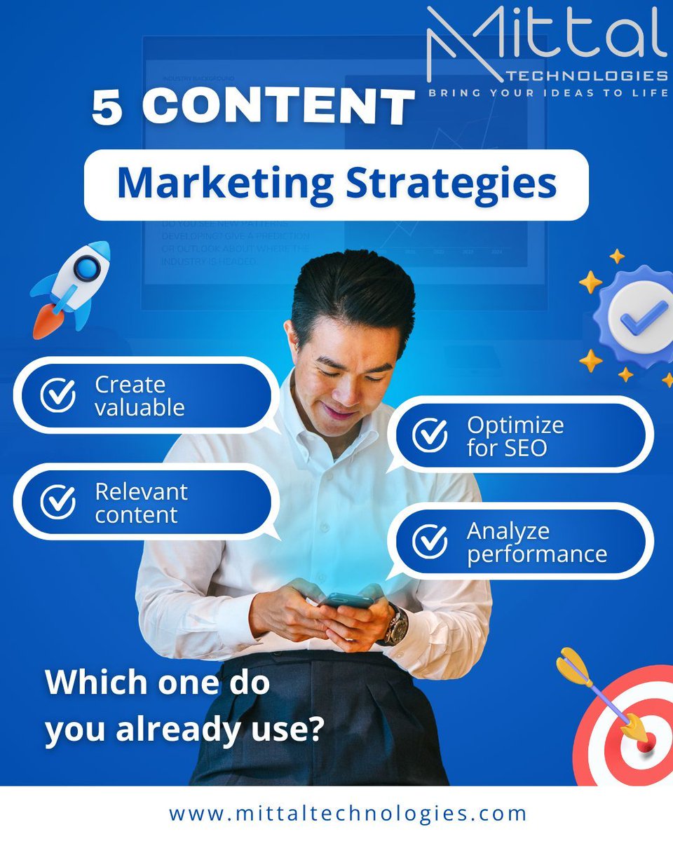 MittalTechCo's tweet image. Content isn’t just about posting… it’s about strategy

Create value, stay relevant, optimize for SEO, and track what works
That’s how real growth happens

So tell us 👇
Which strategy are you already using?

#contentmarketing #digitalstrategy #seo #marketingtips #businessgrowth