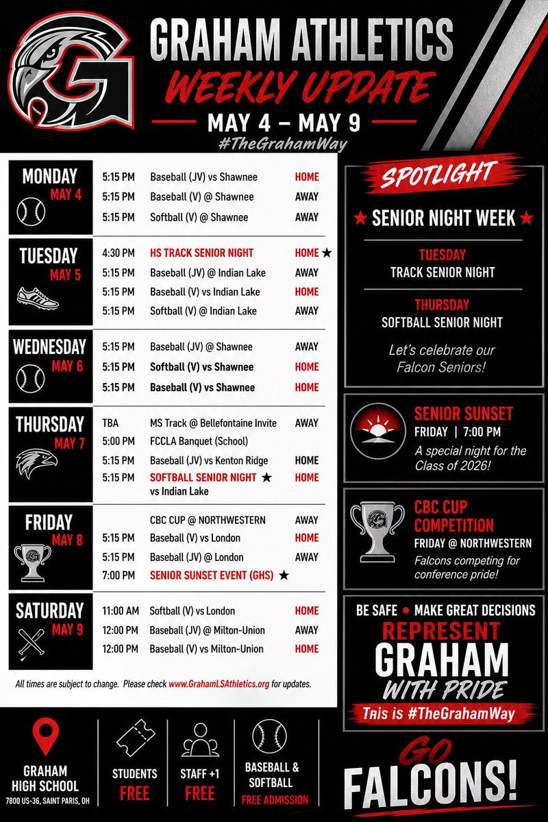 SPG Falcons Golf tweet media