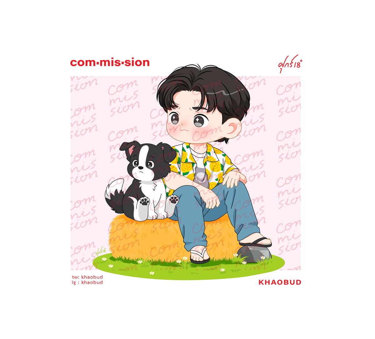 commission   

สาดมาโลดดดดดด 

#warwanarat 
#sammerbcollie
 #yinwarfanart 
#ขยันวันนี้วาดอีกทีวันไหน