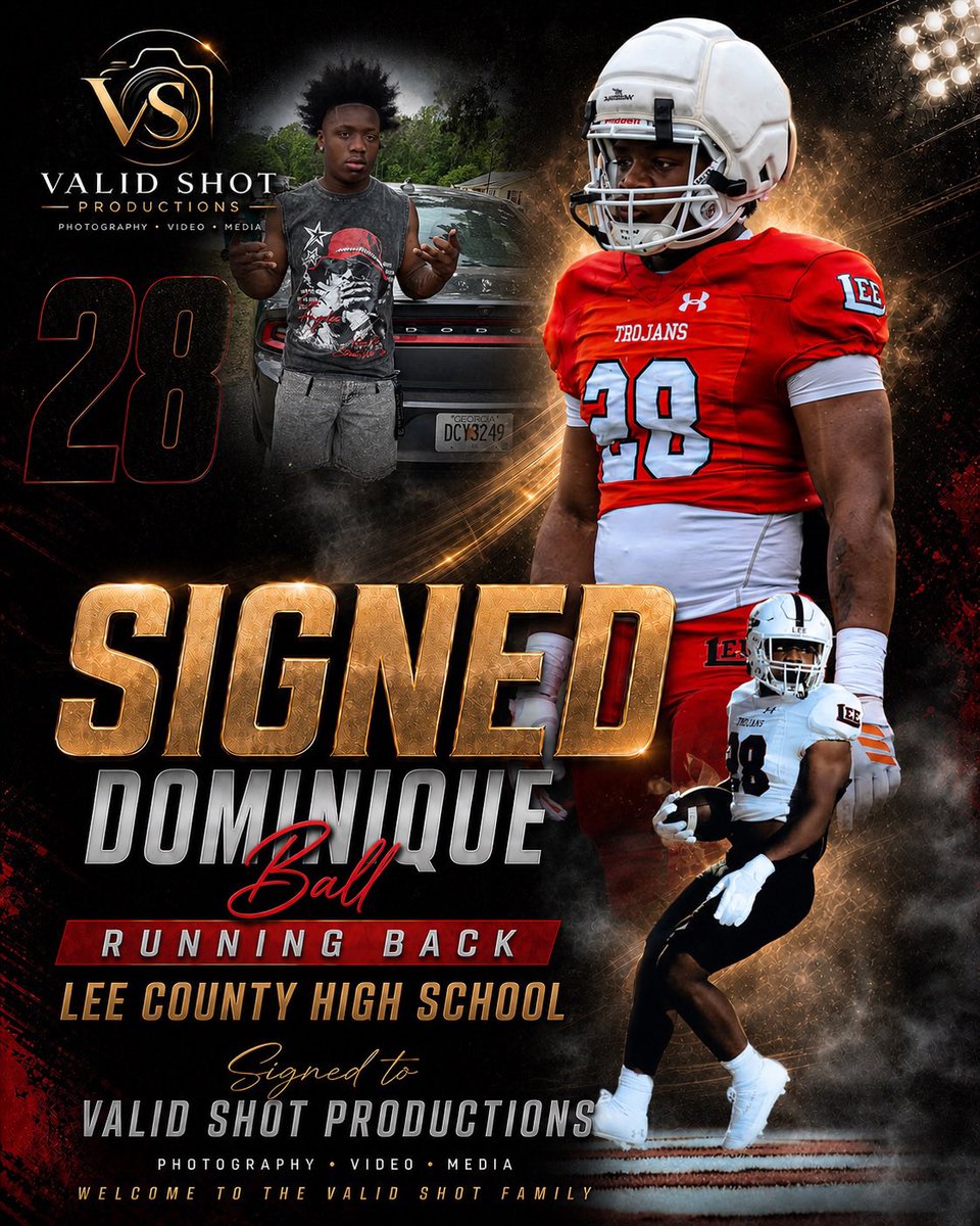 ValidshotLLC's tweet photo. Welcome to the family Dominique Ball https://t.co/KyVkWEWX3u