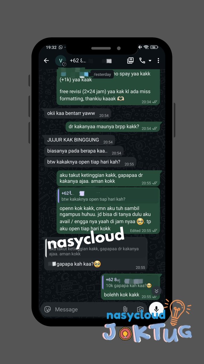 nasy JOKI JASA FORMATTING WORD, PPT, PAPER, DLL° tweet media