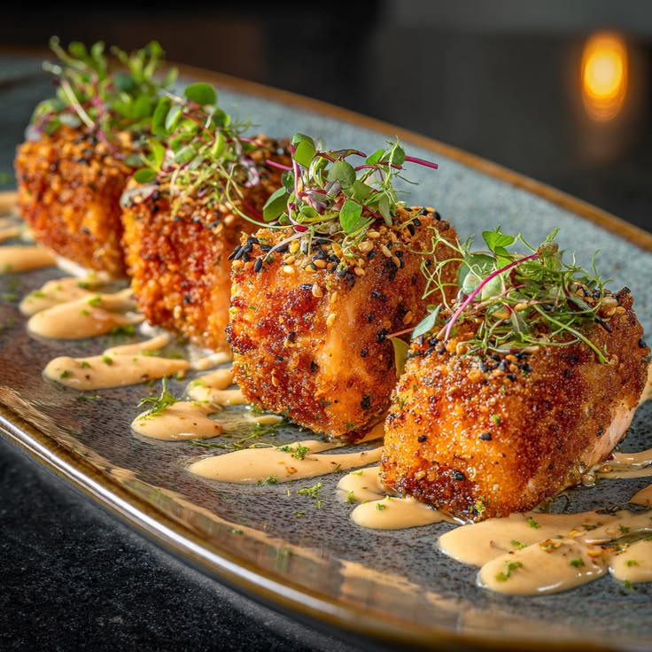 will95186's tweet photo. Bang Bang Salmon Recipe – Crispy Sweet Chili Salmon Bites https://t.co/8qHLxV7KmG