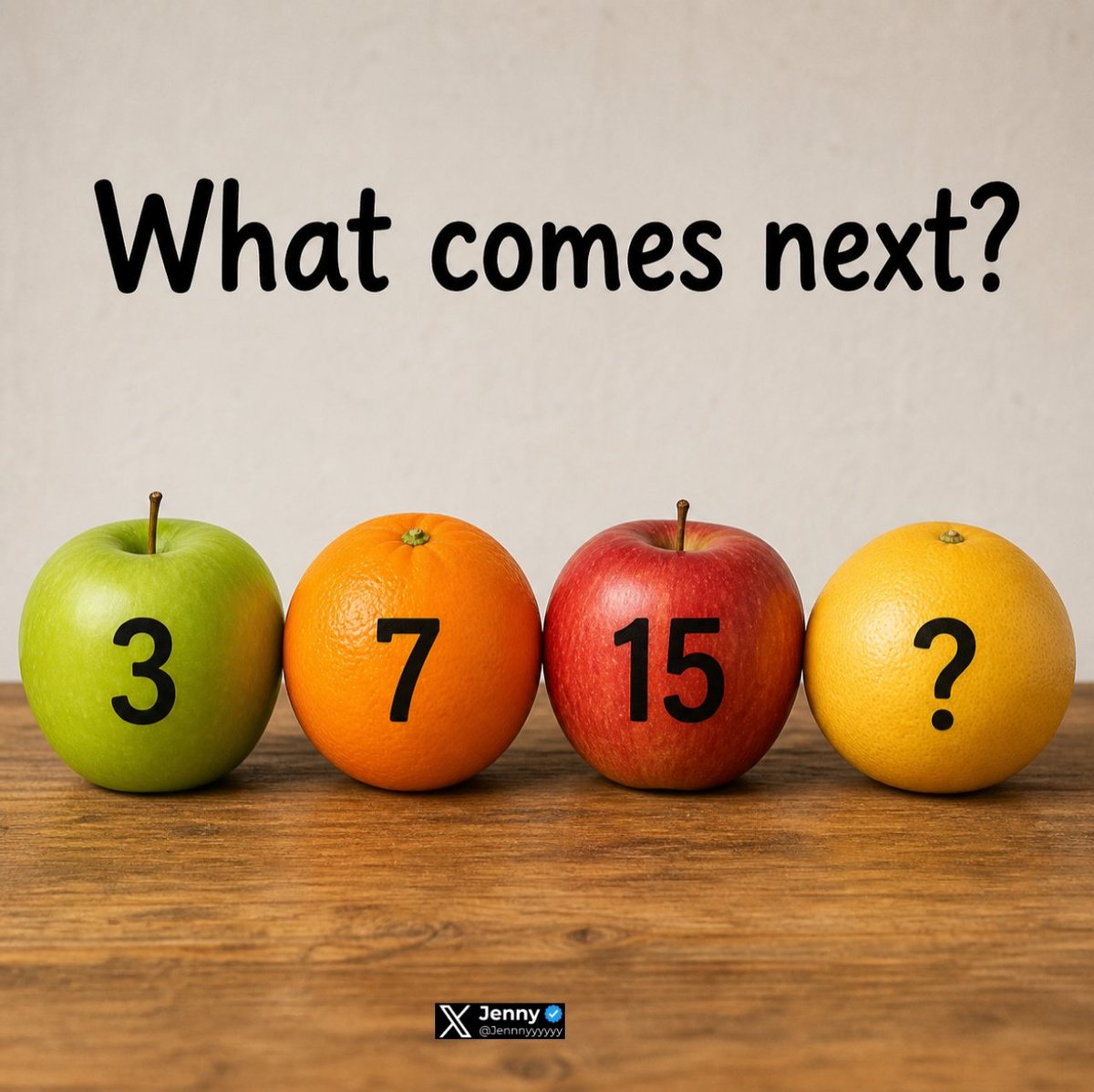 aasmohammad_ali's tweet photo. Which number should come next..? https://t.co/BVzqa3in1C