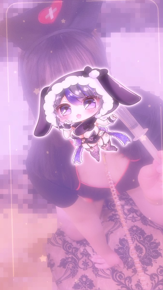 【⚠️実写注意⚠️】
セックス週5でバズったVtuber、どうせキャラだと言われたので、マンネリ防止のコスプレセックスをしてる証拠をさらす💜

あ、注射されたい人いる？💜