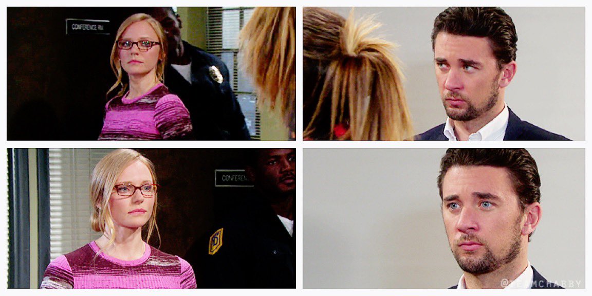 #Chabby 8 years ago today, 5-3-18.
Chad came face to face with Abby's alter/gatekeeper, "Dr. Laura" 
#Days #OTD