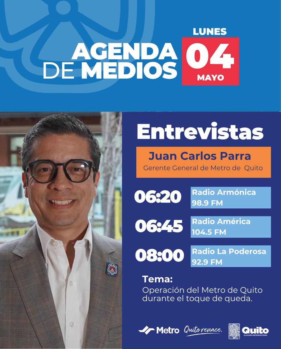 Metro de Quito tweet media