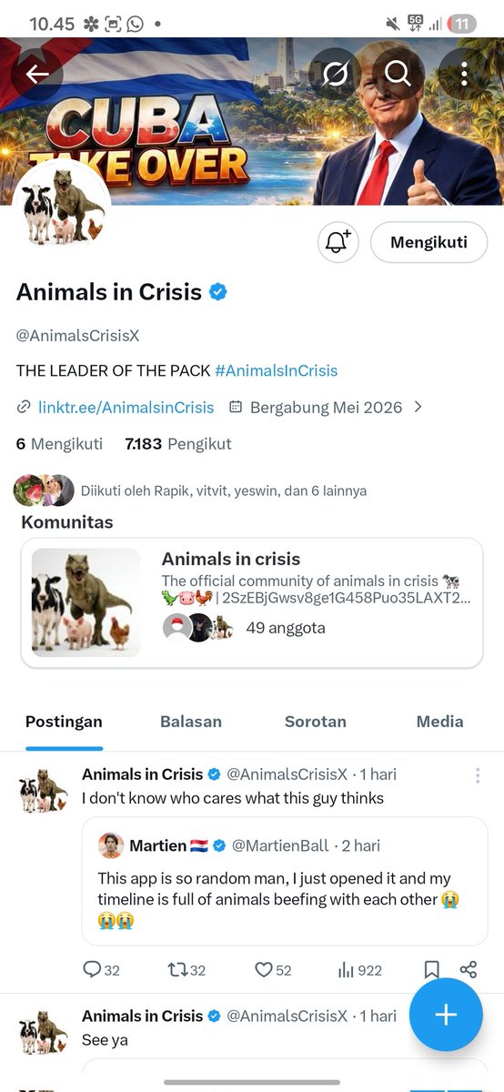 aruna tweet media