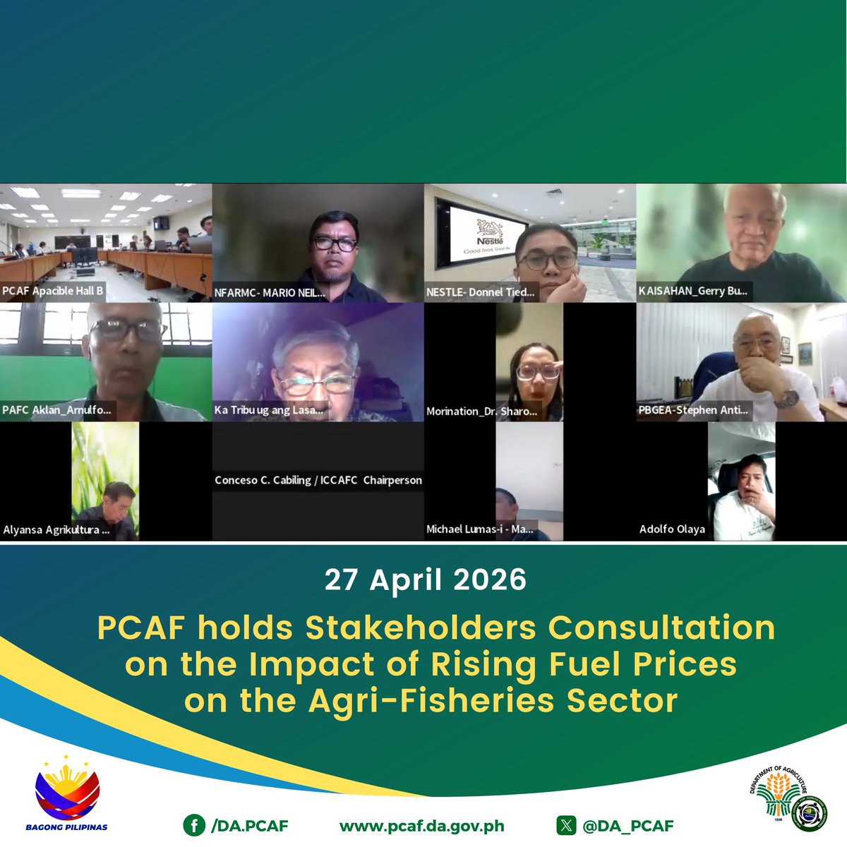 PCAF tweet media