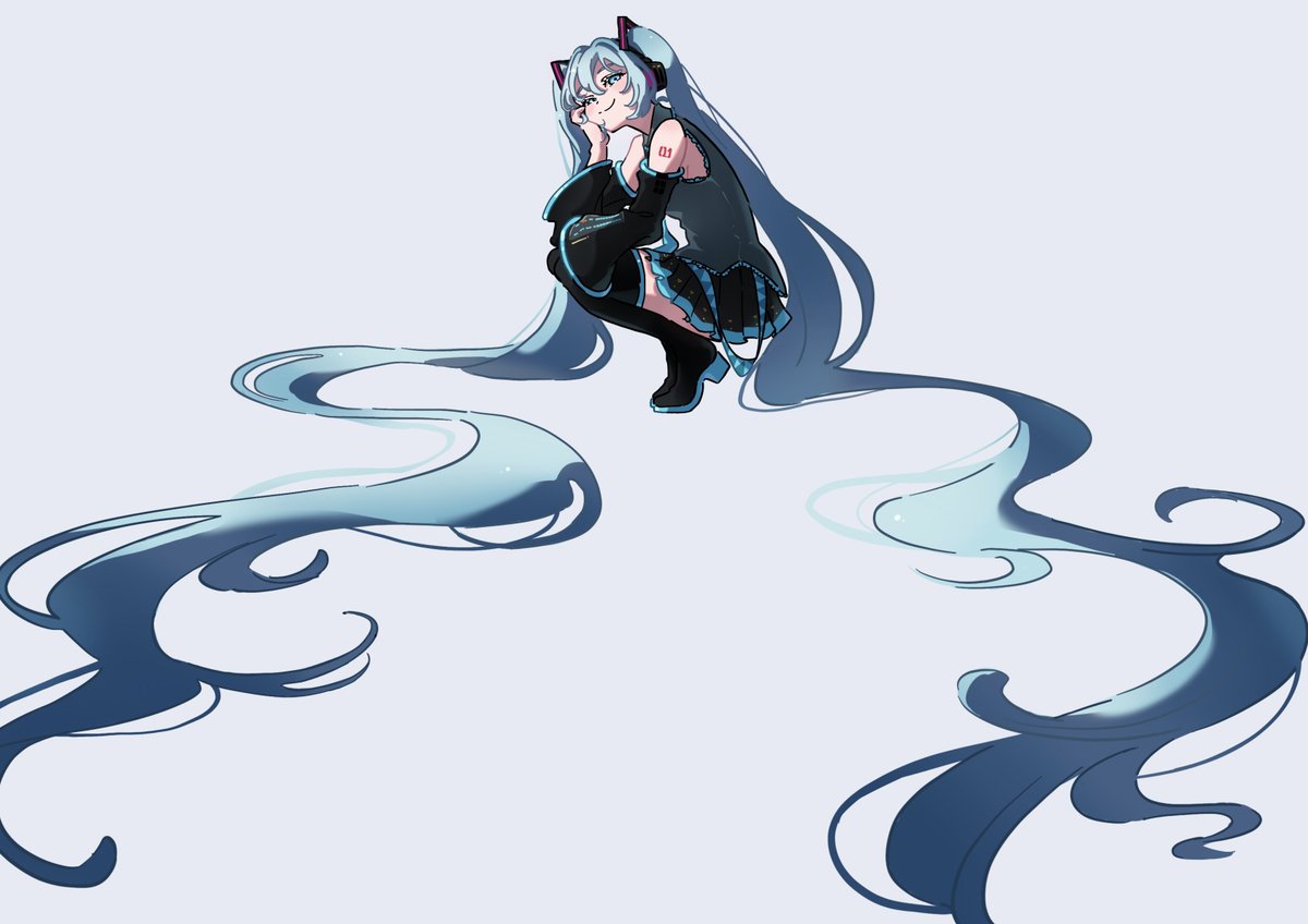ミクさん🎧　
#初音ミク