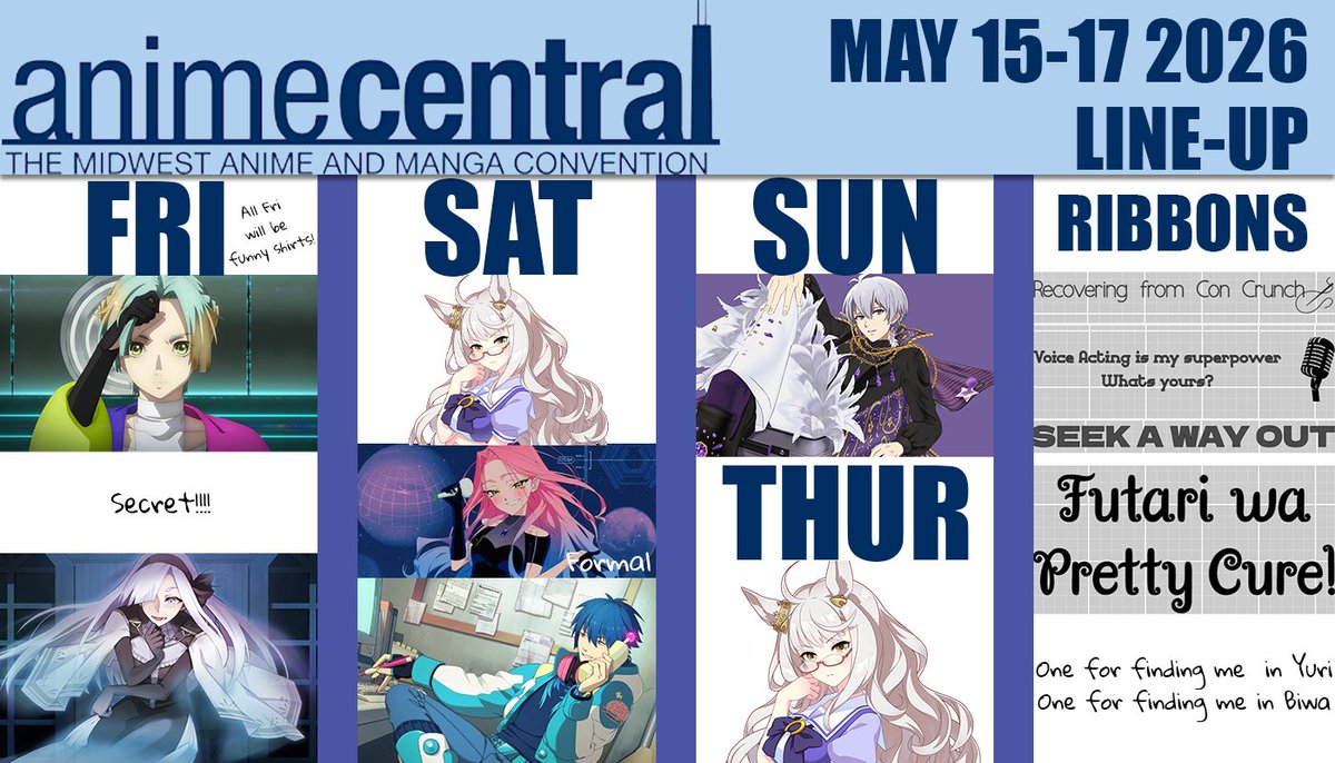 shirachancos's tweet photo. You all know the drill. Acen weekend is almost here and lord do I need the break this year T.T https://t.co/xVsOFuSWxt