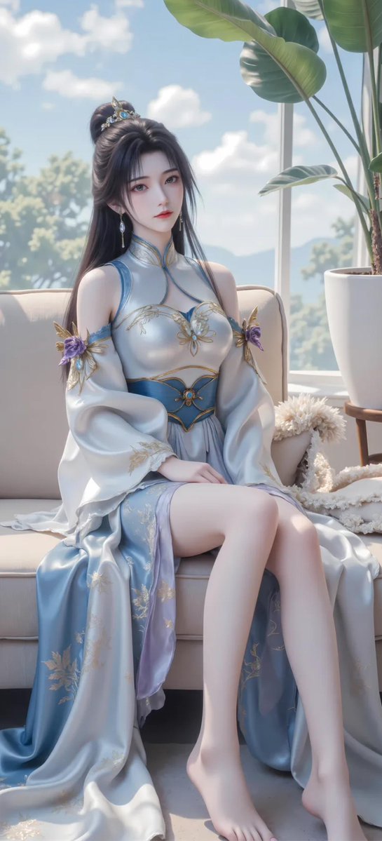 霓裳AI绘画 tweet media