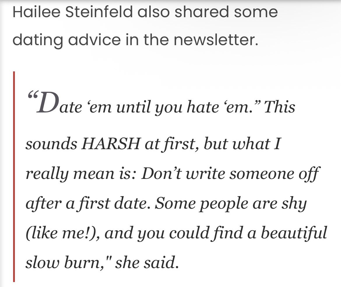 Hailee Steinfeld Central tweet media