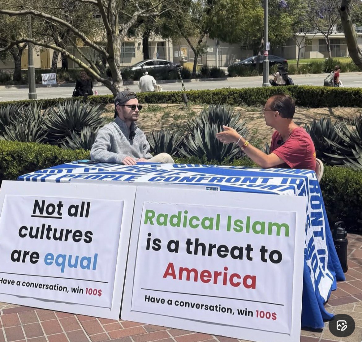can we get another table to have a conversation about how Jewish supremacy is a threat to humanity and to our planet?
every mainstream Jewish institution supports genocide.  When are moderate Jews going to take over and shut down the spread of these radical jewish supremacist