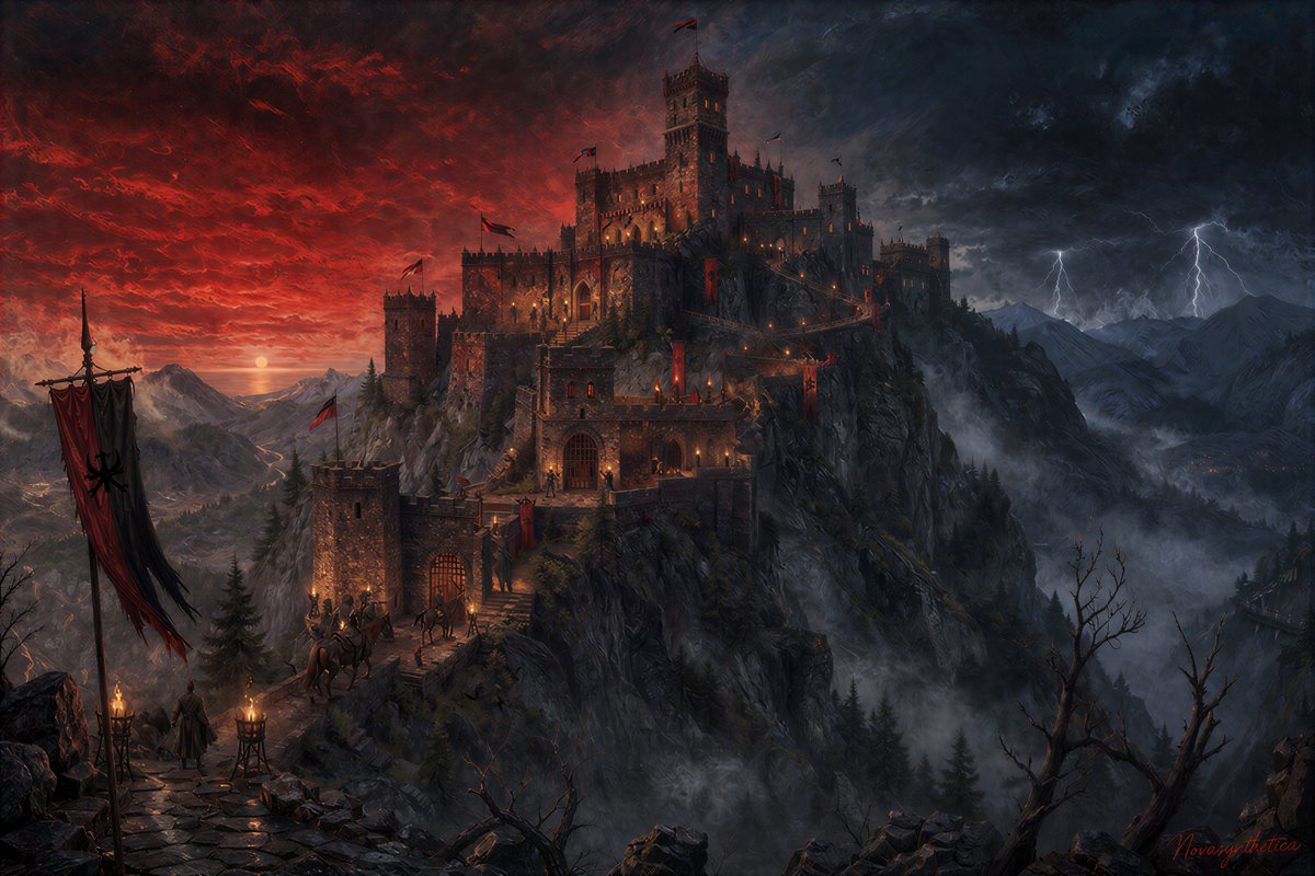 BriFelk's tweet image. The Dark Citadel
#AIart #DungeonsandDragons
