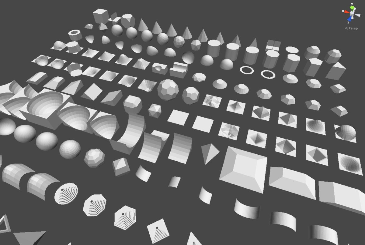 ReactorcoreDev's tweet image. Deluxe Primitives: Essential 3D modeling starter shapes

reactorcore.itch.io/deluxe-primiti…

#assets #3D #models #primitives #geometry
