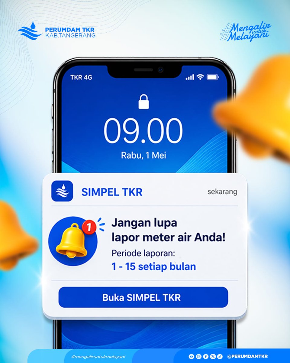 PERUMDAM Tirta Kerta Raharja Kabupaten Tangerang tweet media