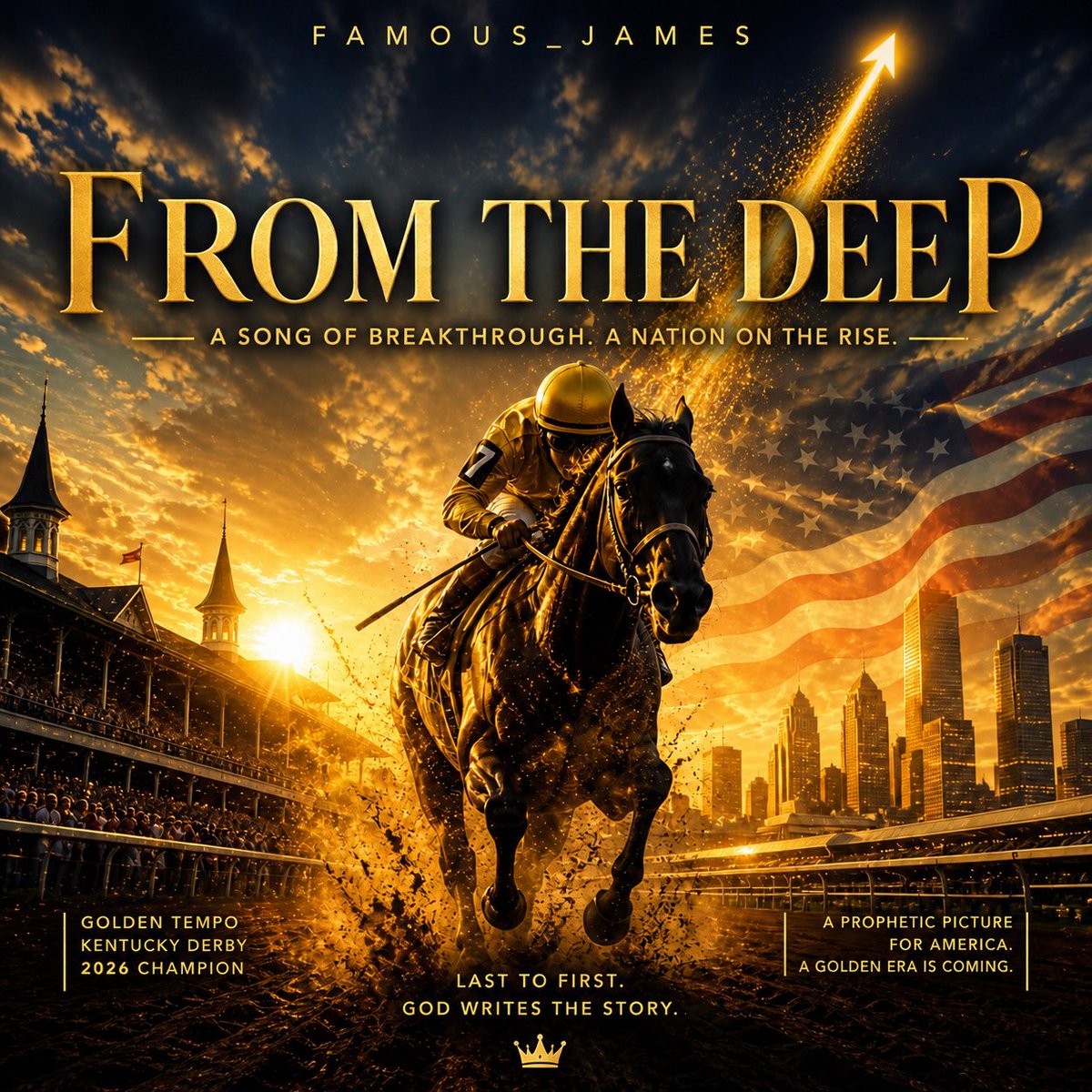 MenOfFaithDaily's tweet image. From the deep… to the front of the line.

A “Golden Era” isn’t surface-level—  
it rises from what no one sees.

“FROM THE DEEP” — out now.

🎧 Listen:  
🎧 suno.com/s/x1SbXY4mMyma…
🎧 suno.com/s/BoGuBGqQSgqj…

#Famous_James #FromTheDeep #GoldenEra #ChristianRock #UnderTheSurface