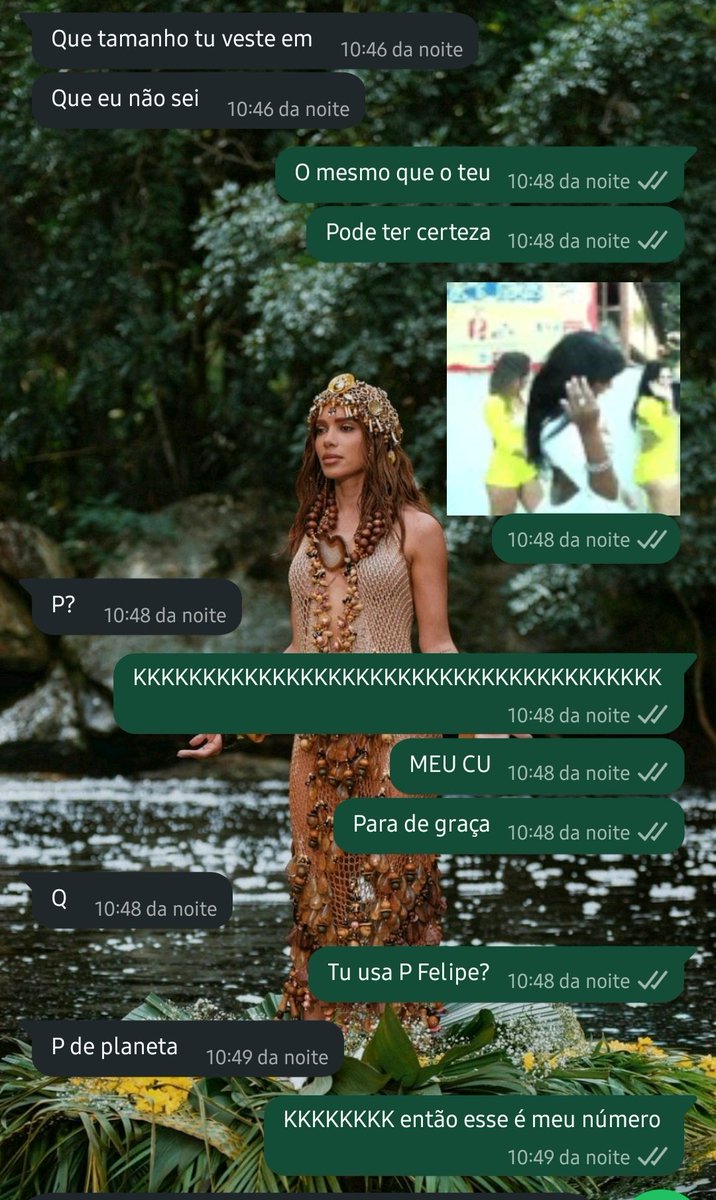 KKKKKK eu morri