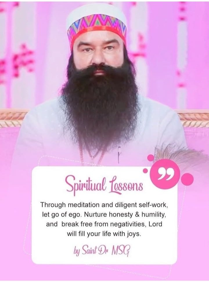 kiranjeetkaur45's tweet image. ਜੋ ਇਨਸਾਨ ਸੇਵਾ ਅਤੇ ਸਿਮਰਨ ਨੂੰ ਜੀਵਨ ਹਿੱਸਾ ਬਣਾ ਲੈਂਦੇ ਉਹ ਹਰ ਤਰ੍ਹਾਂ ਦੀ ਖੁਸ਼ੀ ਦੇ ਕਾਬਿਲ ਬਣ ਜਾਂਦੇ ਹਨ। ਇਸ ਲਈ Saint Gurmeet Ram Rahim Ji ਸਮਝਾੳਦੇ ਹਨ ਕਿ ਇਹ ਗੁਣ ਆਦਮੀ ਦੀ ਜ਼ਿੰਦਗੀ ਵਿੱਚ ਅਸੀਮ ਸ਼ਾਤੀ ਭਰ ਦਿੰਦੇ ਹਨ ਅਤੇ ਕੀਤੇ ਹੋਏ ਪਾਪ ਕ੍ਰਮ ਕੱਟੇ ਜਾਂਦੇ ਹਨ।#SpiritualWisdom 
#LifeChangingTips  
#LifeWisdom