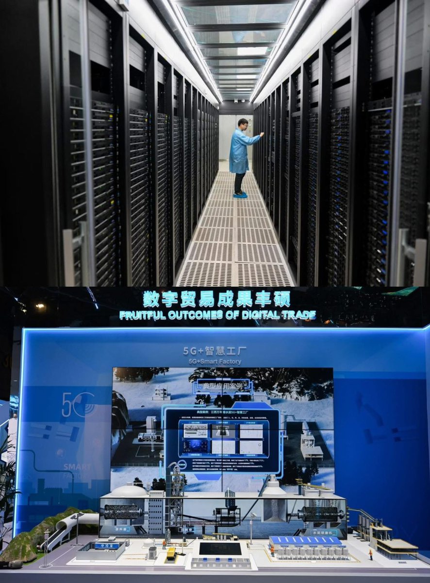ShanghaiEye's tweet image. 🇨🇳 China produced 52.26 zettabytes of #data in 2025, an increase of 27.28% YoY, of which 26.92 zettabytes were generated by the country's system software and artificial intelligence (#AI), overtaking the volume of traditionally dominant internet of things (IoT) data for the first