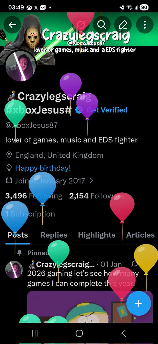 👨‍🦼Crazylegscraig #xboxJesus# tweet media