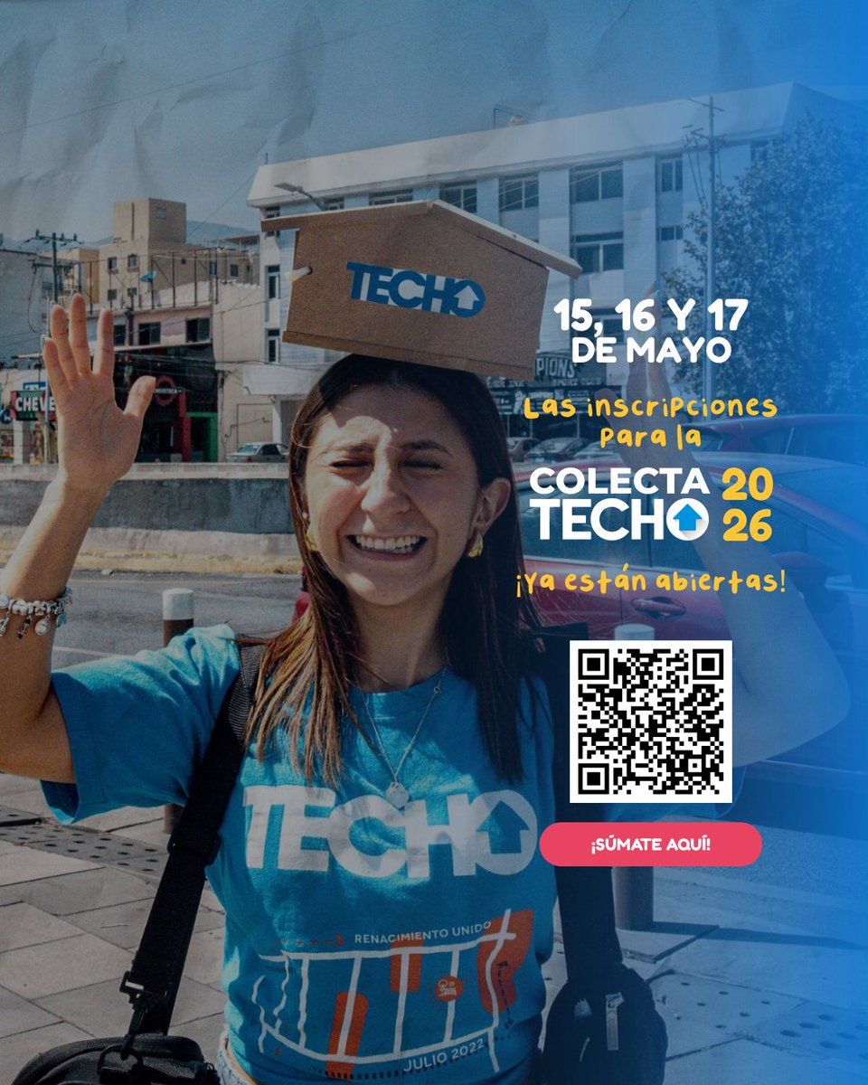 TECHOmx's tweet photo. Todo empieza con una alineación bien armada.

Ya puedes registrarte a la Colecta TECHO 2026.

Si eso no te da igual, este también es tu partido. 🏟️
👉 https://t.co/lOa6Ftlf3Y
.
.
.
#Colecta2026 #TECHOMx https://t.co/P8RDROGwyK