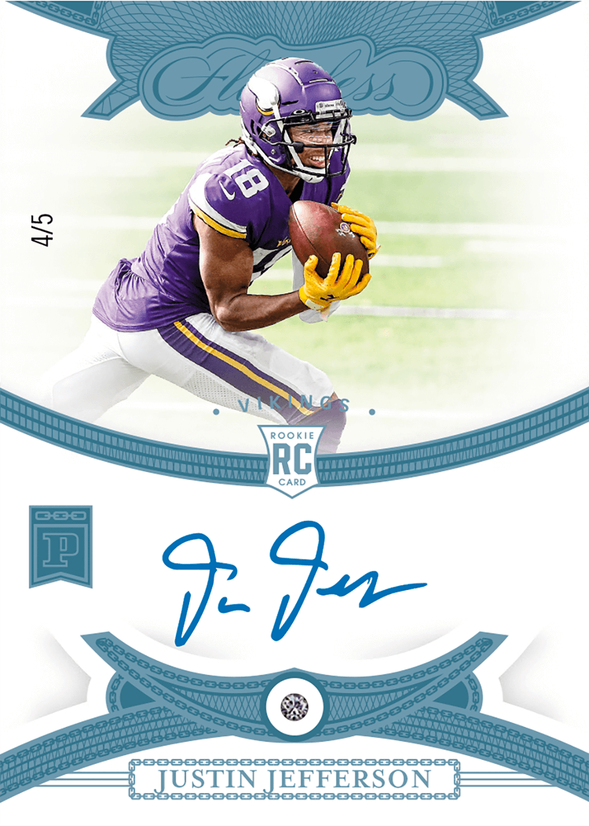 paninitracker's tweet image. 🏈 Justin Jefferson #4/5 SOLD for $240.00 (0.10 ETH)

2020 Panini Blockchain Flawless Football · Rookie Gems Signatures Diamond

Buyer: BowlingLegend 👤 nft.paniniamerica.net/@BowlingLegend…

See more #JustinJefferson for sale 👉 nft.paniniamerica.net/marketplace/nf…

#whodoyoucollect #nft #PaniniNFT