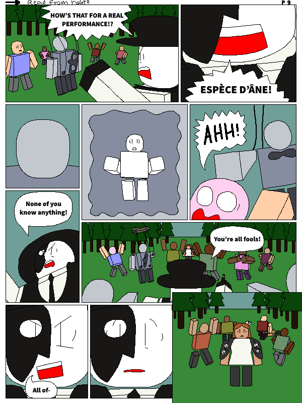 thenotshyestguy's tweet photo. Pages 6, 7, 8 and 9!
#Roblox
#dieofdeath
#dod

Check out the rest of the comic on its website <333
https://t.co/qt3hA1XeKP https://t.co/k2GAfhNgH4