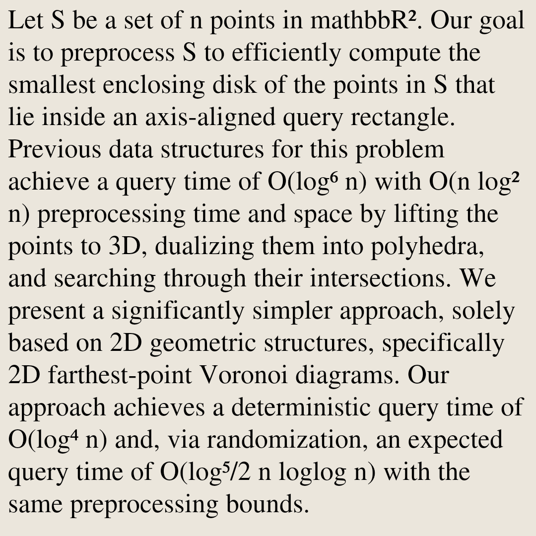 Computational Geometry Papers tweet media