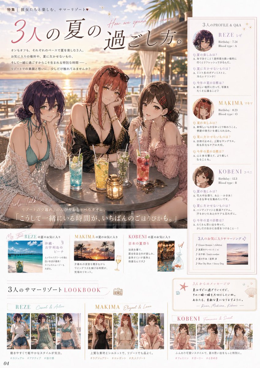 3人のバージョンも