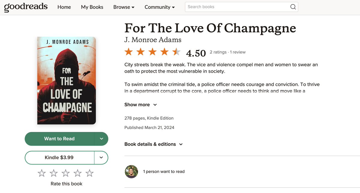 jamesthenomad's tweet photo. @NSharpAuthor Two police inspectors on opposite ends of the planet are pulled into a conspiracy involving gunfights, corrupt superiors, black magic and a meth-addict model named Champagne.

Get your copy in paperback, hardcover or on Kindle here -

https://t.co/5IPaWDxW5z

#crimefiction #books https://t.co/TTA5xNX3gJ