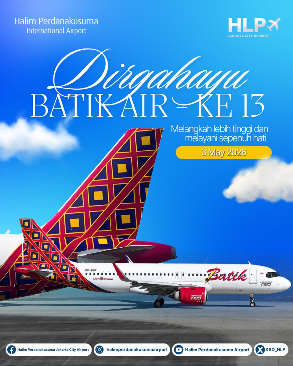HALIM PERDANAKUSUMA AIRPORT tweet media