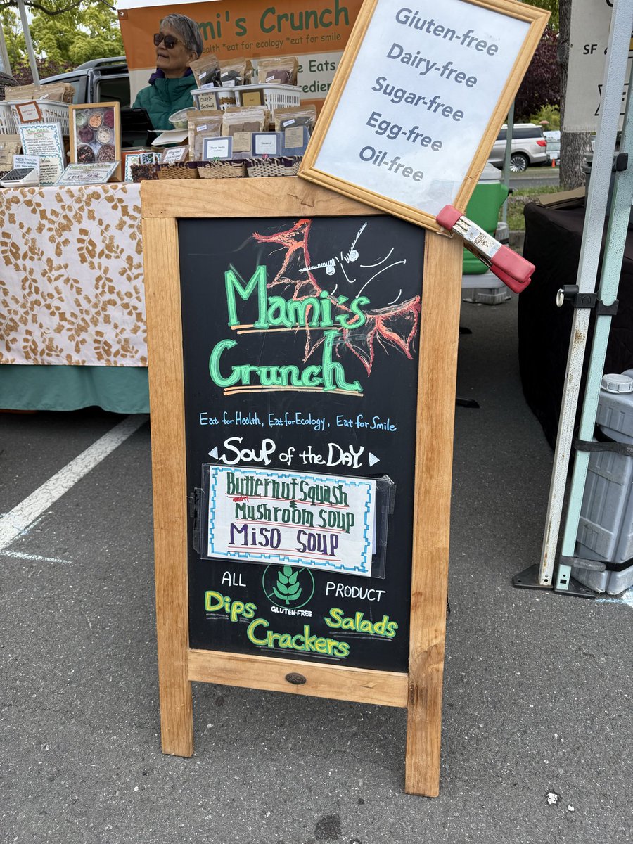 woainiu's tweet image. 今日はファーマーズマーケットへ。日本の食材に出会ったよ〜。#farmersmarket #Marin #california