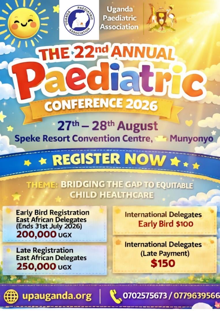 Uganda Paediatric Association (UPA) tweet media