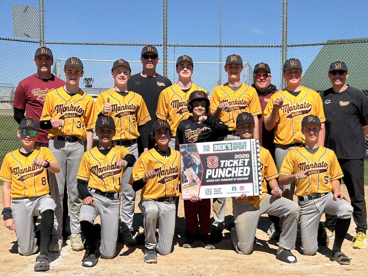 Mankato Area Youth Baseball tweet media