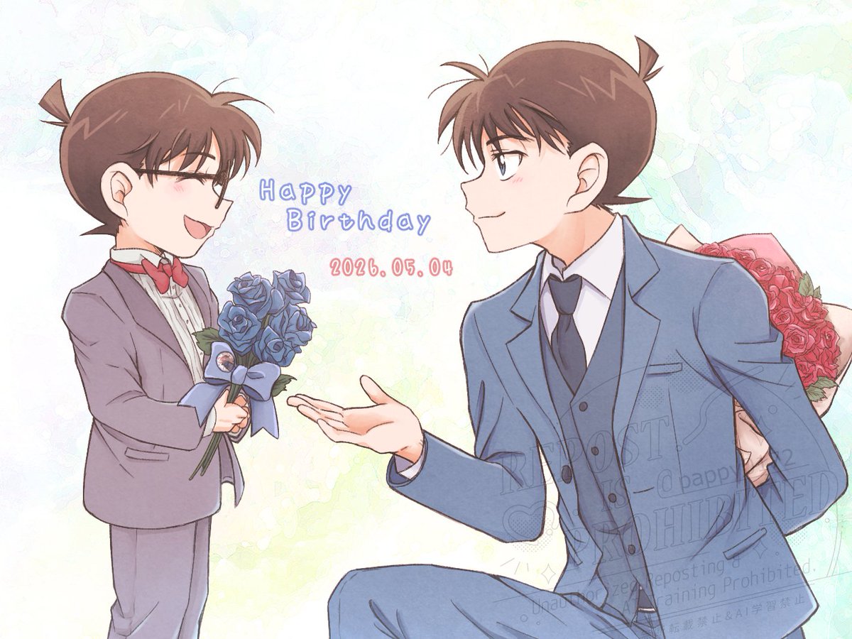ハッピーバースデー名探偵！🎂
#江戸川コナン誕生祭2026
#工藤新一誕生祭2026
