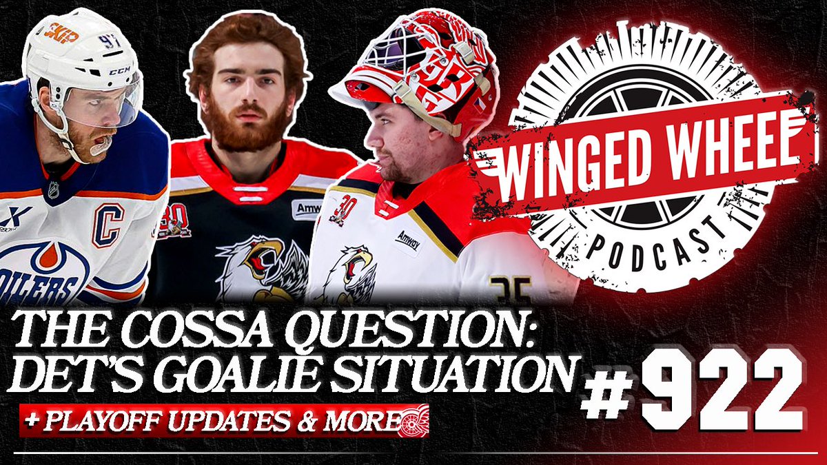 WingedWheelPod's tweet image. 🚨 NEW EPISODE! 🎙️

Tune into "THE COSSA QUESTION: DETROIT'S GOALIE SITUATION &amp;amp; NHL DRAMA" wherever you get your podcasts! ⤵

👾: playpodca.st/wingedwheel

🎧 Spotify: open.spotify.com/show/6Wp4fEi1E…

🖥️ YouTube: youtu.be/vw5HAp_4XxU

Visit wingedwheelpodcast.com for more! #LGRW