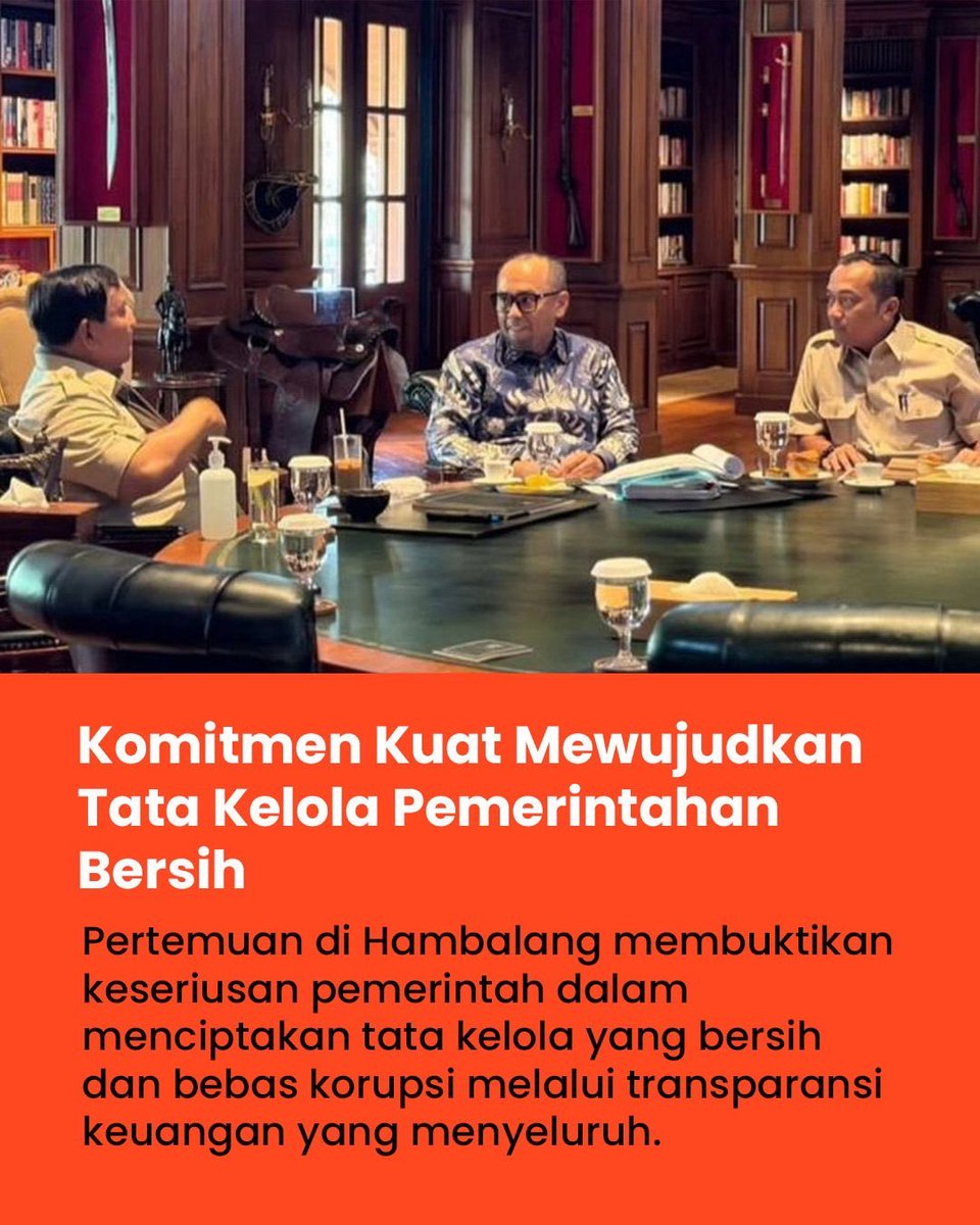 kimigeng's tweet photo. seneng deh kalau ada komitmen yg positif gini jadi tau arah kedepanya #PrabowoBerantasKorupsi
Memperkuat Pengawasan Aliran Dana https://t.co/Yvz9LVKeX4