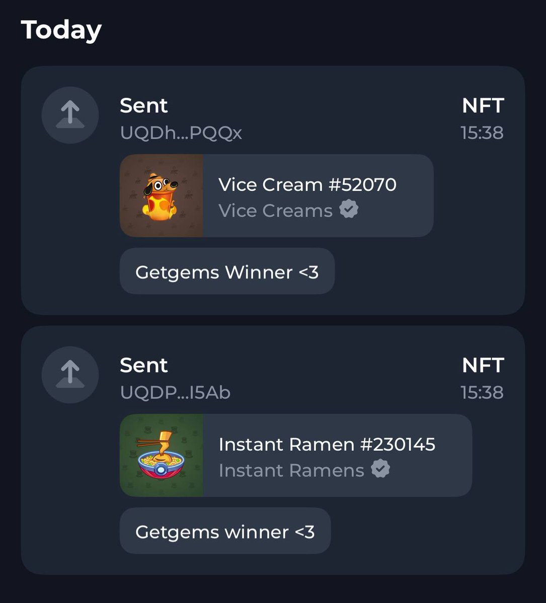 Getgems 💎 - TON NFT Marketplace tweet media