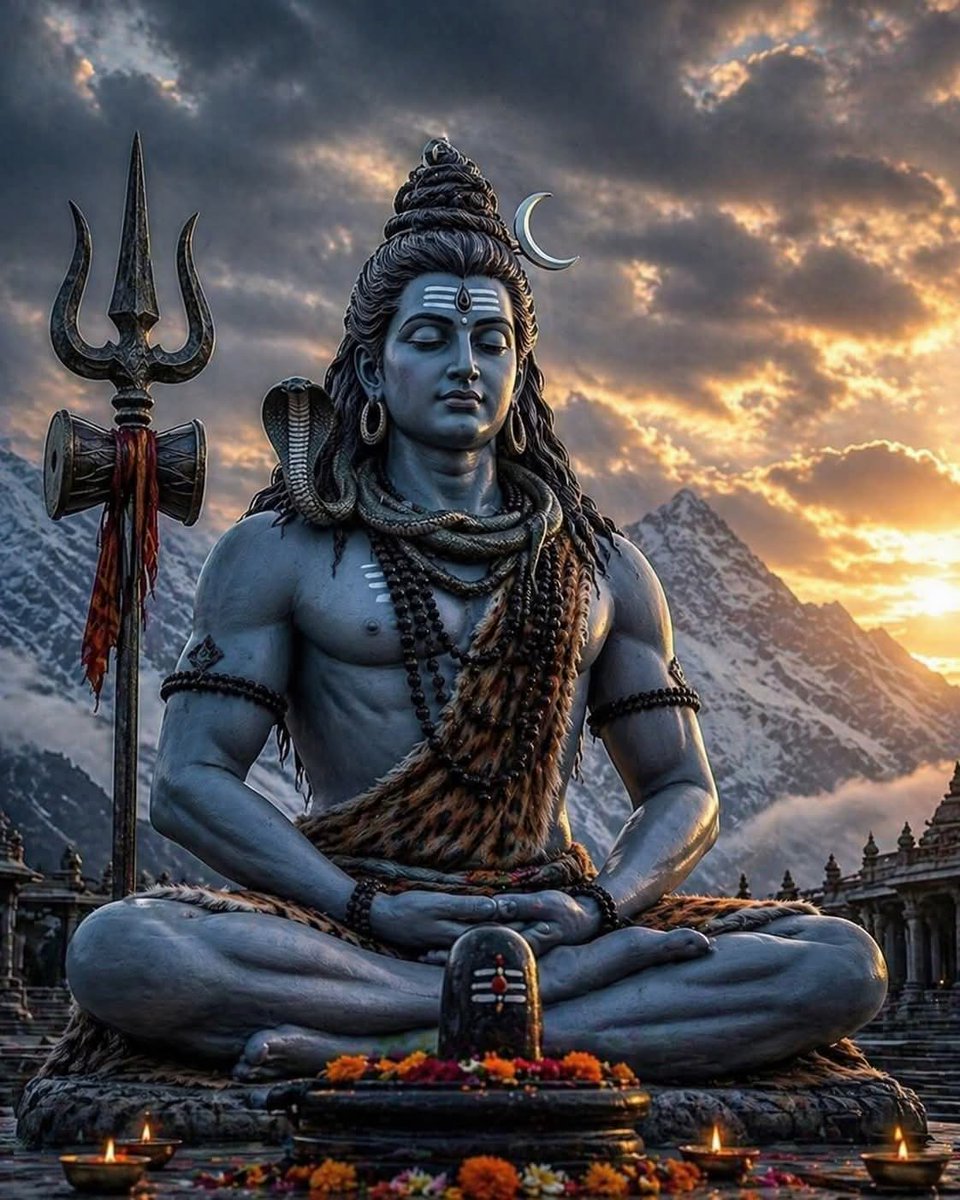 _sachin_shukla's tweet image. ॐ वन्दे देव उमापतिं सुरगुरुं, वन्दे जगत्कारणम् ।
वन्दे पन्नगभूषणं मृगधरं, वन्दे पशूनां पतिम् ।।
वन्दे सूर्य शशांक वह्नि नयनं, वन्दे मुकुन्दप्रियम् ।
वन्दे भक्त जनाश्रयं च वरदं, वन्दे शिवंशंकरम् ।।
#harharmahadev  #ॐ_नमः_शिवाय 
#हरहरमहादेव   #ॐ_शिवाय_नमस्तुभ्यं 
#शुभ_सोमवार📿