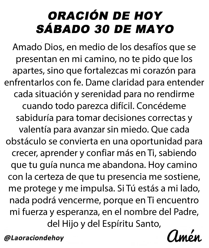 Oración De Hoy tweet media