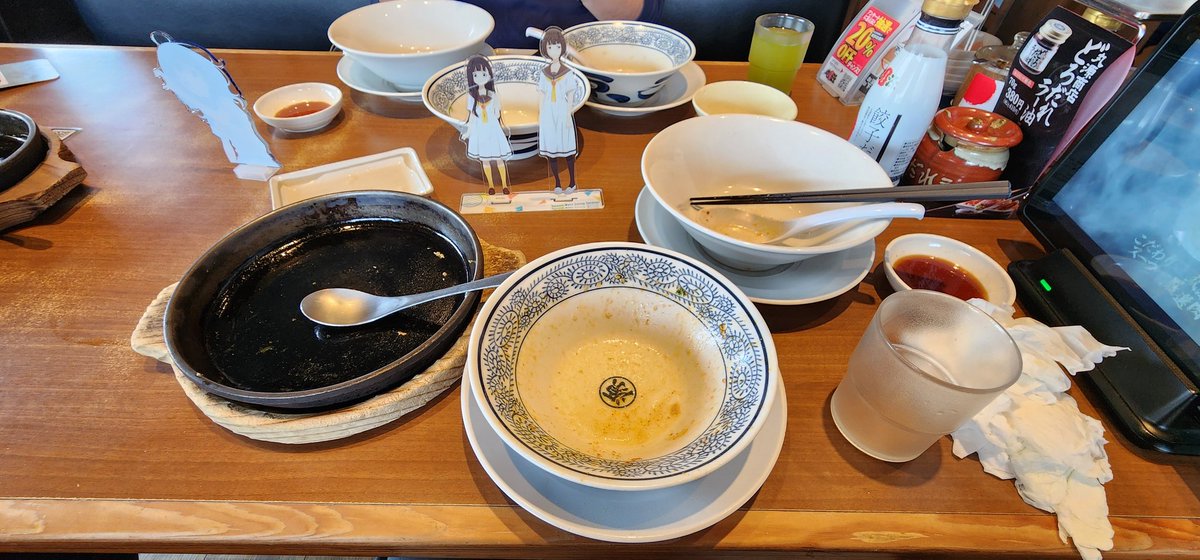 🍴🙏(´ー｀)