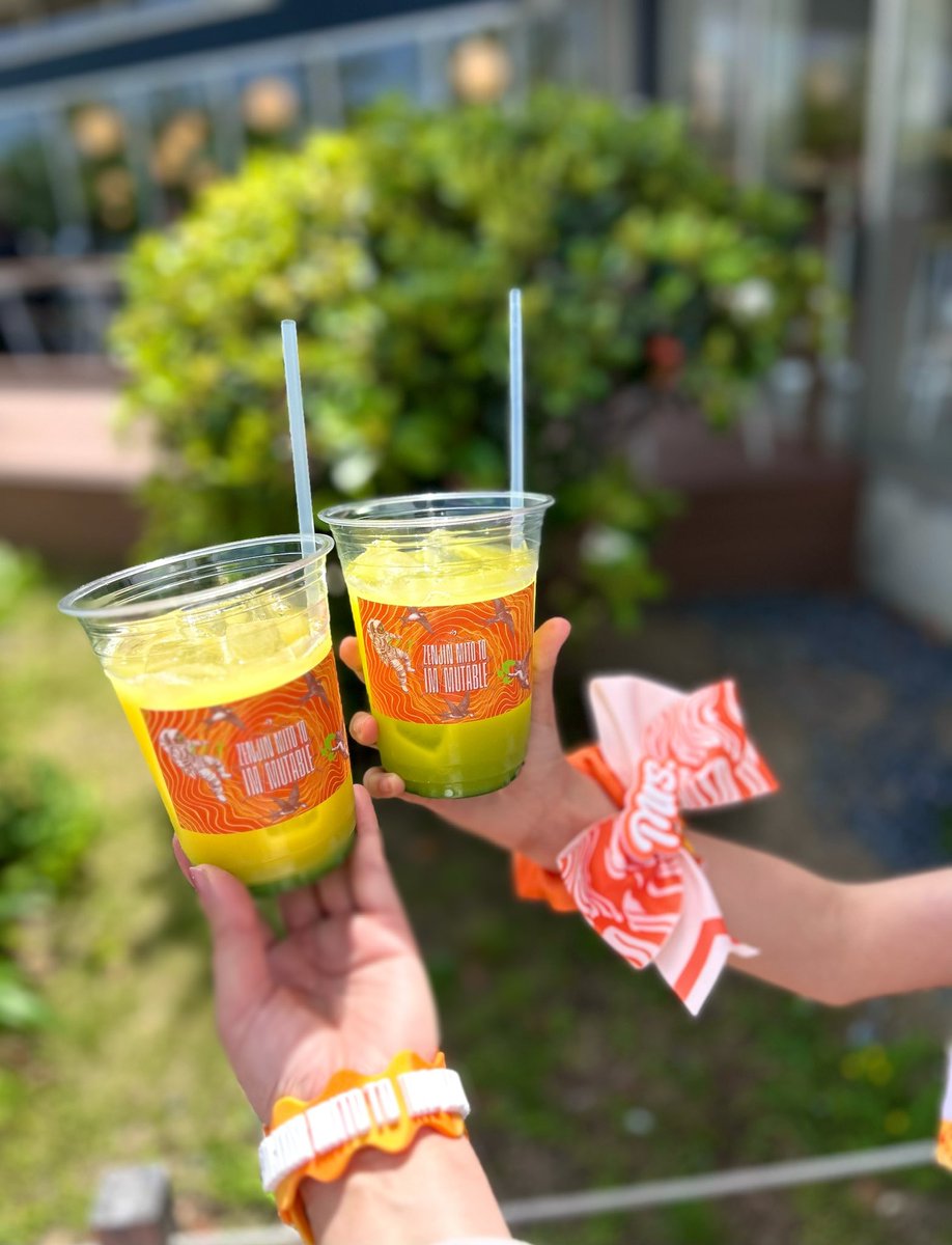 ゼンジン大阪🏟️ 国立で売り切れてた念願の🥤 ZENJIN MITO オレンジ