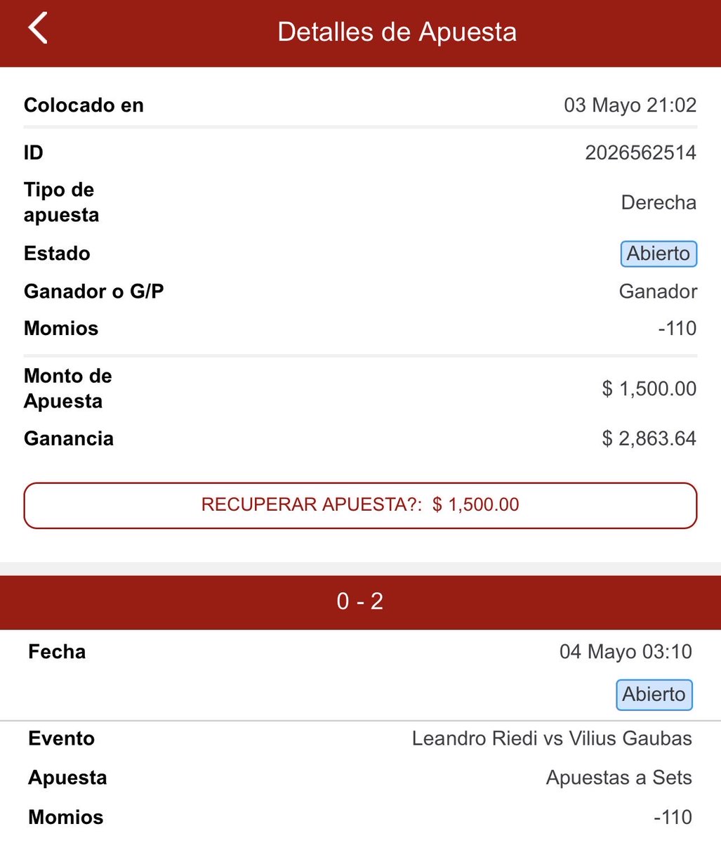 erickmaya711's tweet image. Clasificatorios Masters 1000 Roma 🏛️🇮🇹

Vilius Gaubas 2-0 vs Riedi 📈-110