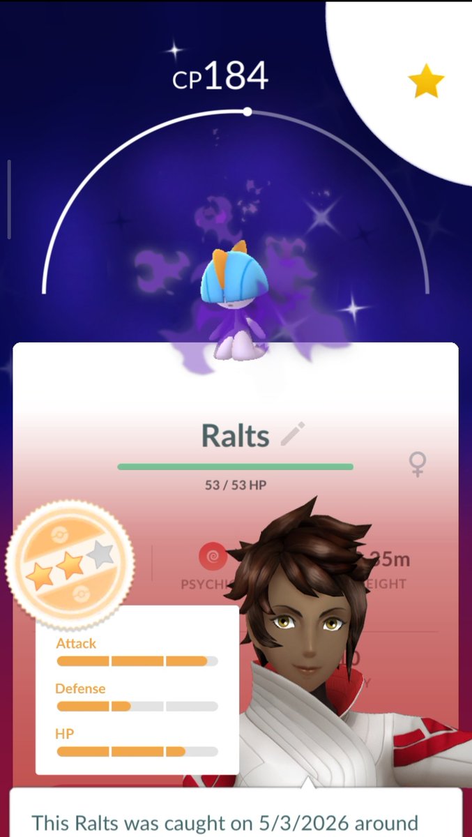 AkaiValor's tweet photo. Shadow ✨ Ralts ✨
#PokemonGO   #ポケモンGO https://t.co/ZhBPFs7G2e
