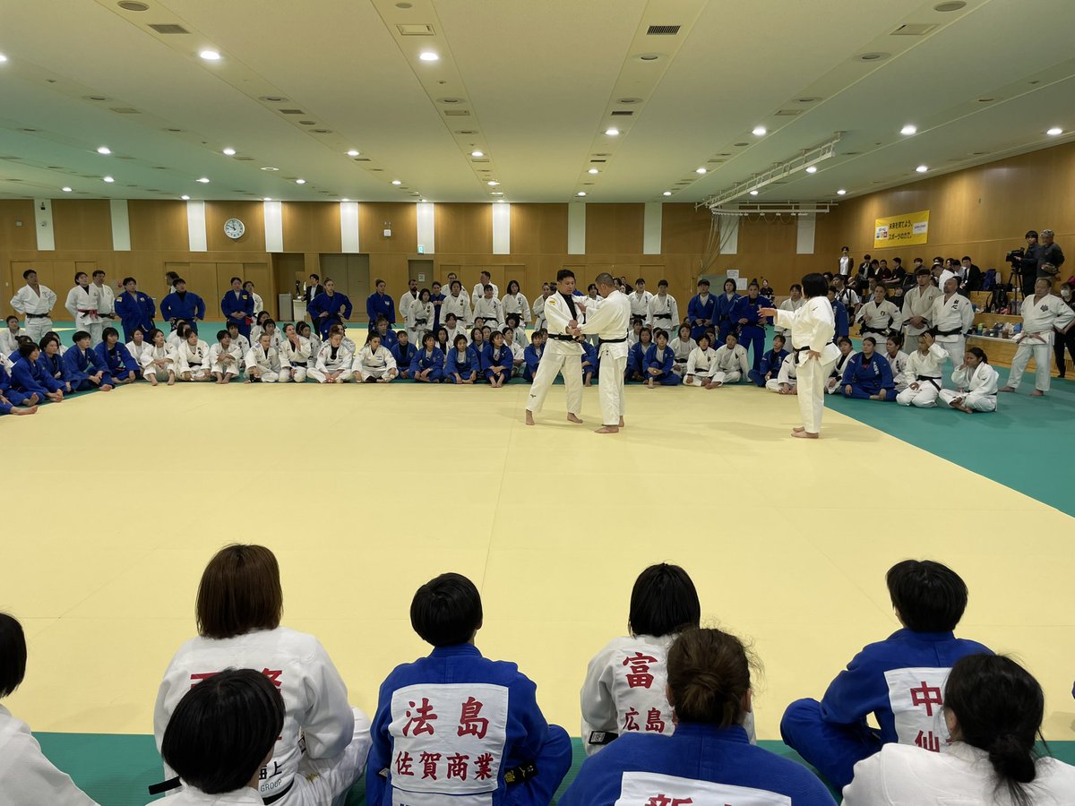 eJudo's tweet photo. ナショナルトレーニングセンター。朝から女子日本代表の公開練習にお邪魔しています。
#柔道　#Judo https://t.co/OE8TFomC5Y