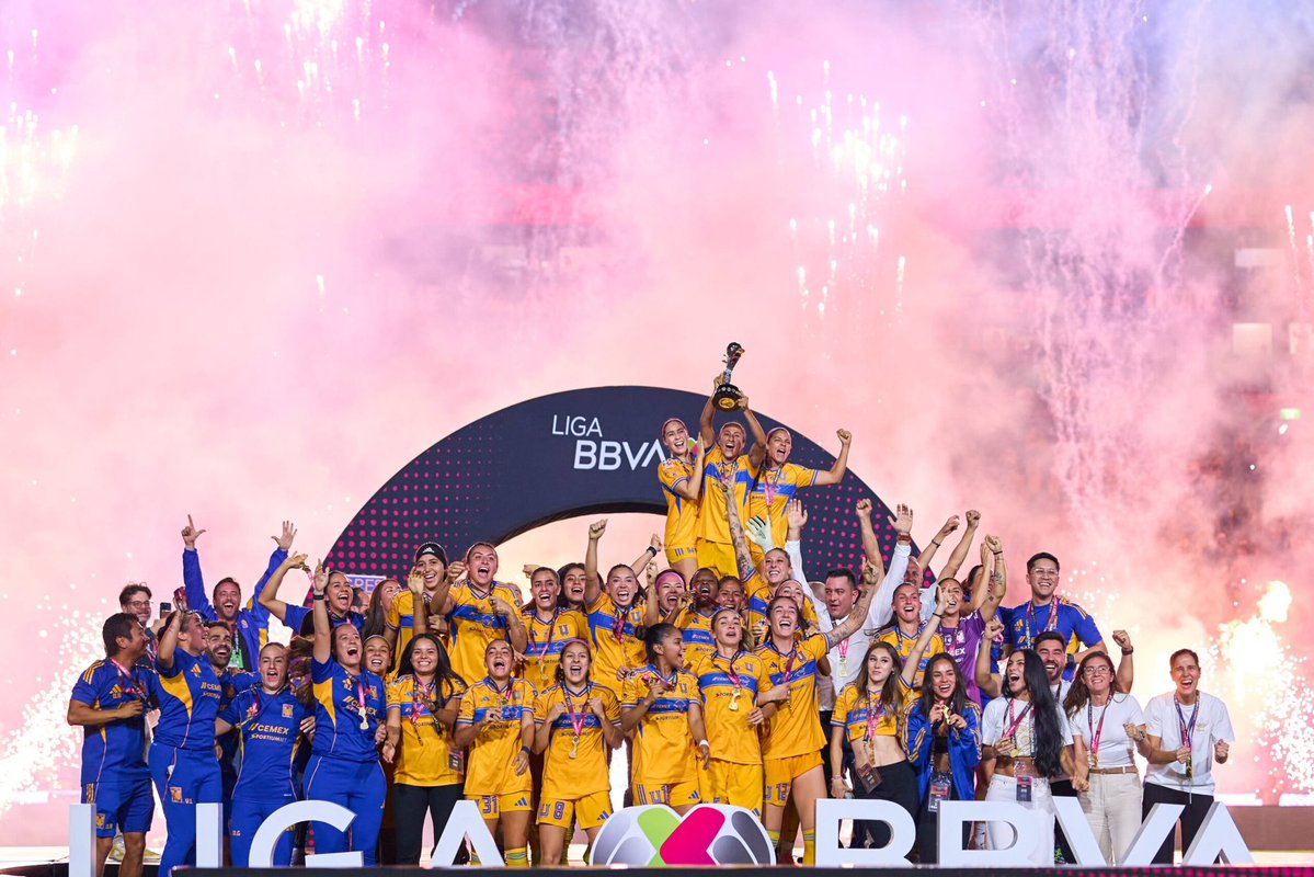 El torneo pasado fue casi perfecto.
Ningún equipo va a ganar eternamente y no pasa nada, pero es raro ver a las Amazonas jugar como lo hicieron hoy. 
Te amo, Tigres. Pase lo que pase siempre con ustedes. 🐯💛