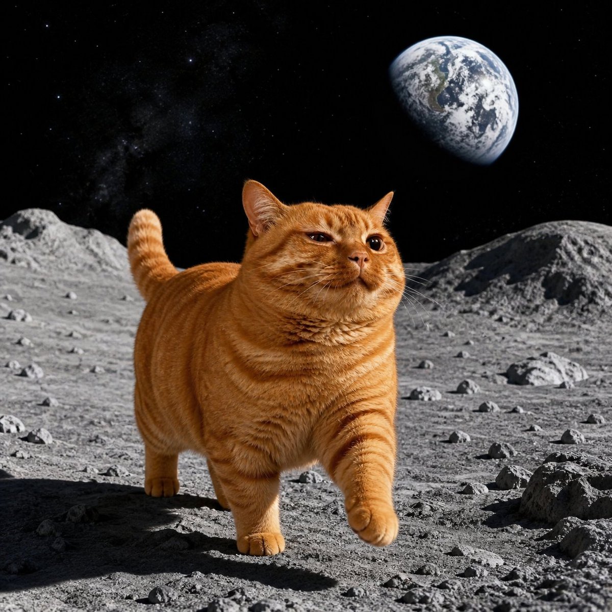 小丫头 (Stupid Orange Cat) Fan Page tweet media
