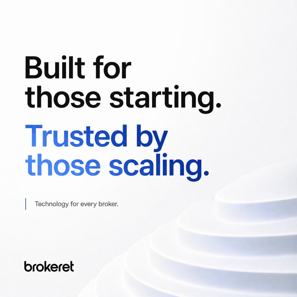 brokeret's tweet photo. When we started Brokeret, one thing always bothered us.

Why is it so expensive just to start a forex brokerage?

Most platforms ask for thousands upfront, before you even have your first client. That never felt right.

We believe good technology should be accessible, especially for those just getting started.

Today, we’re at 107 brokers using Brokeret Forex CRM.

Still early. Still building.

But we have a clear goal.

When we reach 200 brokers, something we believe we’ll achieve by the end of 2026 we’ll introduce a free version of our #ForexCRM.

Not a demo. Something real that people can actually start with.

Because if more people can start, the entire industry moves forward.